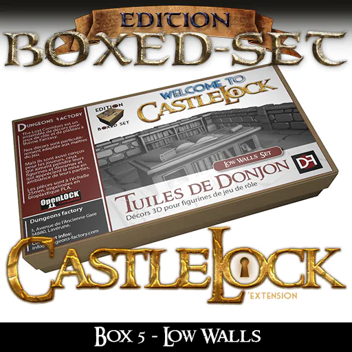 CastleLock Low Walls - Boxed Set 5